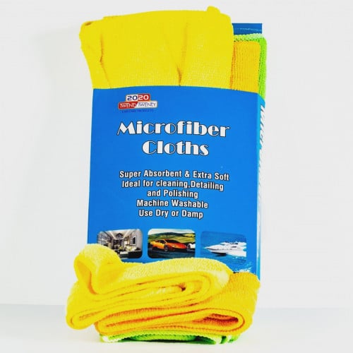 Microfiber Cloth 3 pcs - منشفة مايكروفايبر لغسيل س...