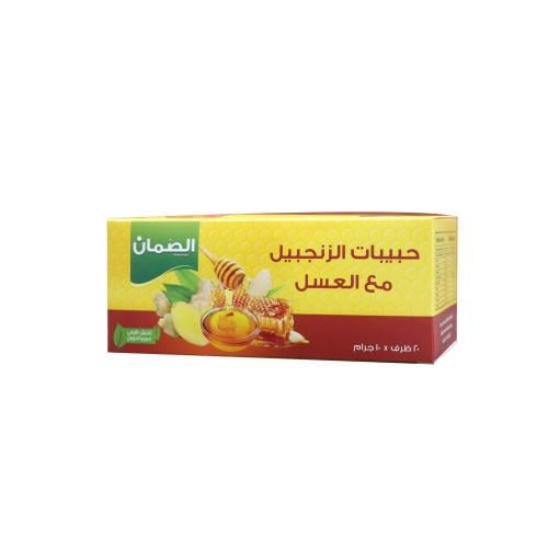 حبيبات الزنجبيل مع العسل 10جرام