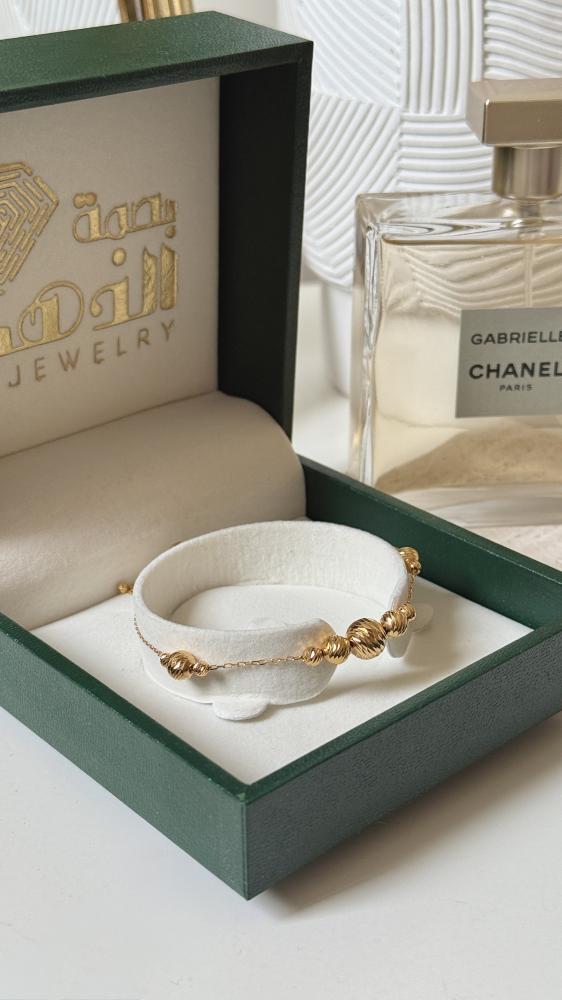 Luxury Bubbles Bracelet 21K Basmat Al Dahab