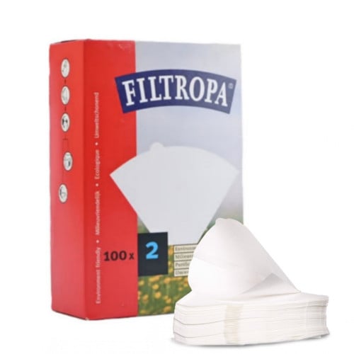 فلاتر فلتروبا | Filtropa White Filters 2 Cups