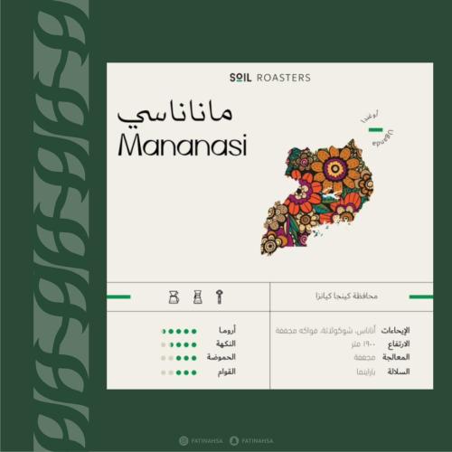 ماناناسي أوغندا - محمصة سويل 250g