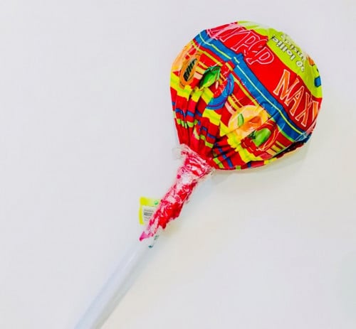 حلوي المصاص كبيرة