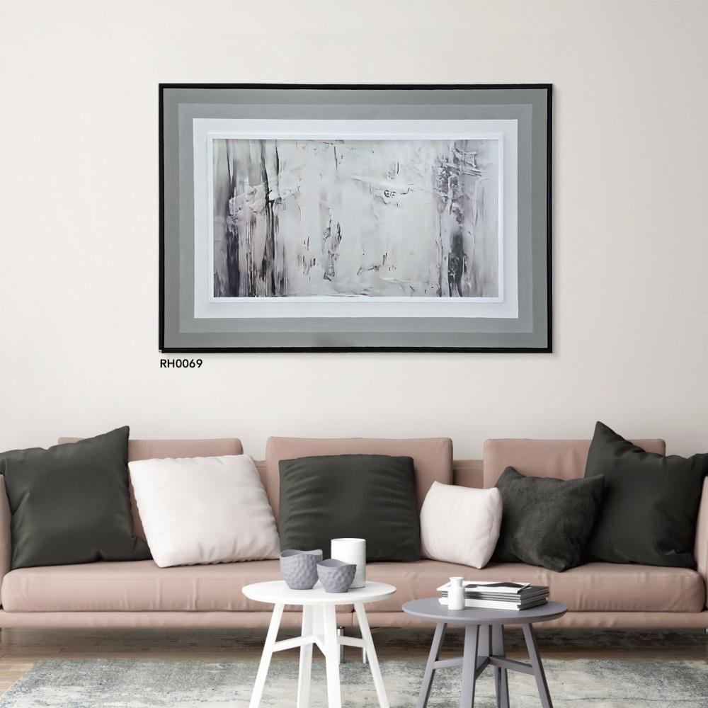 لوحة جدارية كانفس مطبوع باطارت خشبية متعددة