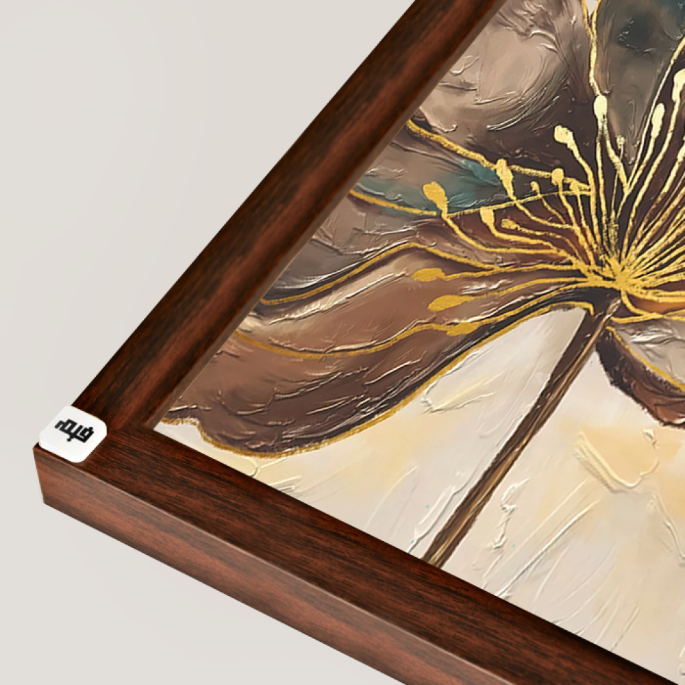 Wall painting canvas and roses