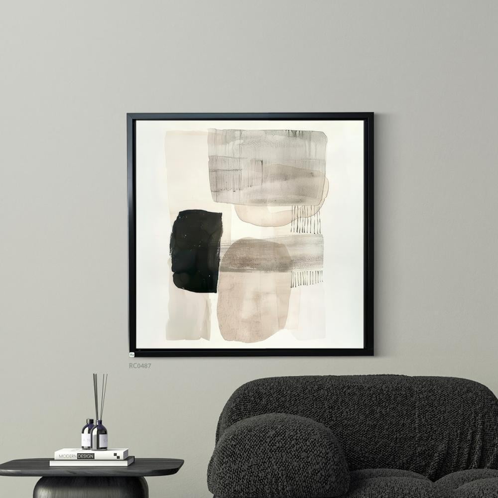 لوحة جدارية كانفس اشكال عشوائية