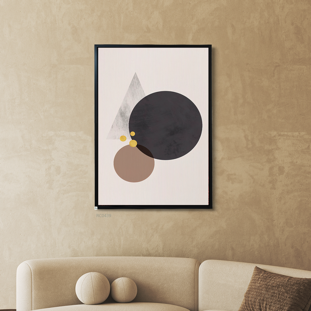 لوحة جدارية اشكال هندسية - كانفس