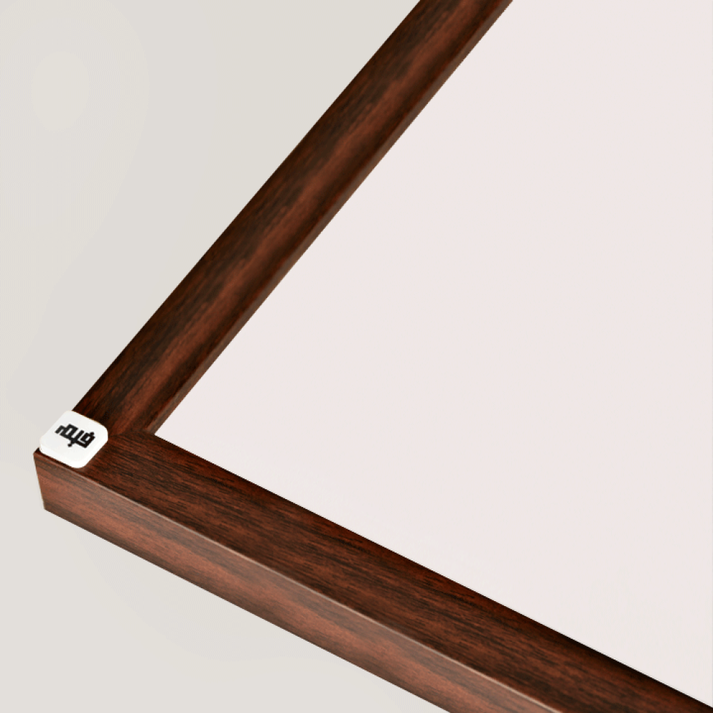 لوحة جدراية تصور الة قهوة كبيرة واشخاص بتدرجات الاسود والابيض