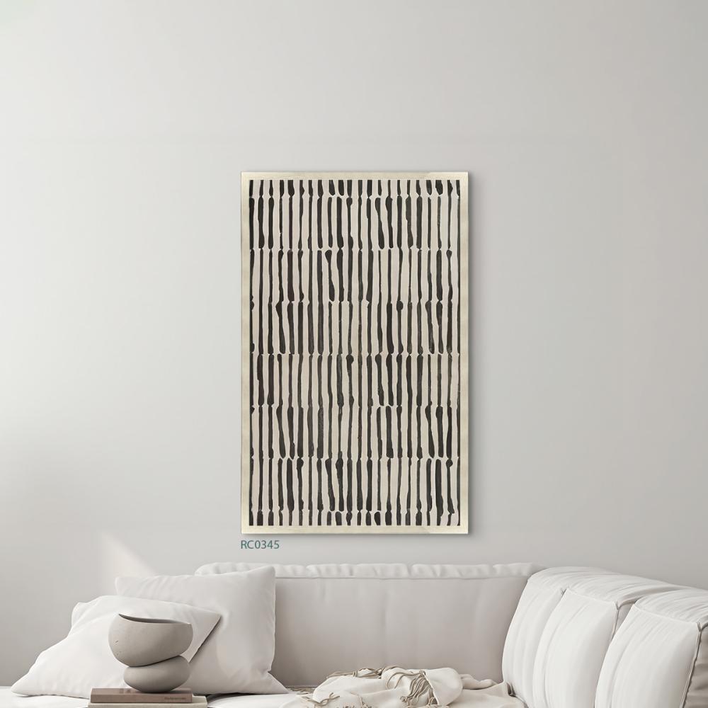 لوحة جدارية كانفس خطوط متقطعة