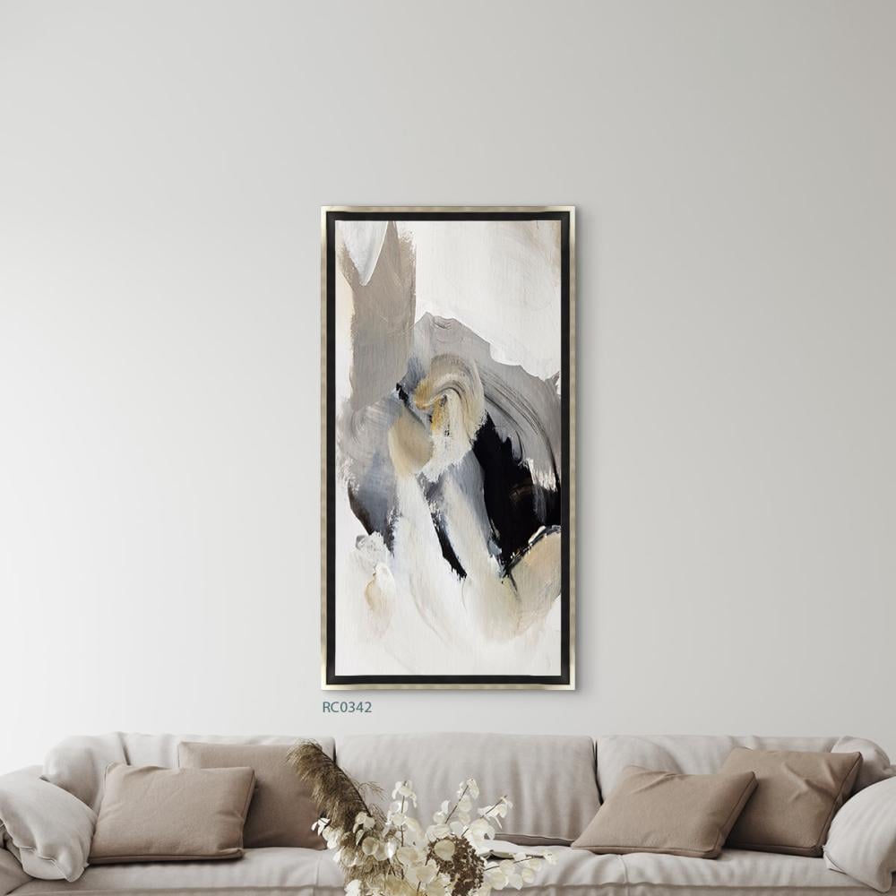 لوحة جدارية كانفس تداخل ألوان مائية تدرجات