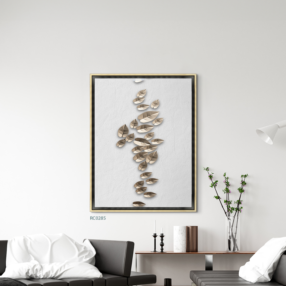 لوحة جدارية كانفس اوراق شجر