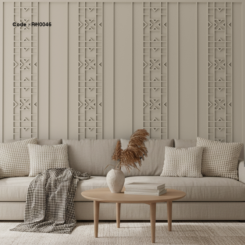 جدارية خشبية بزخارف تراثية