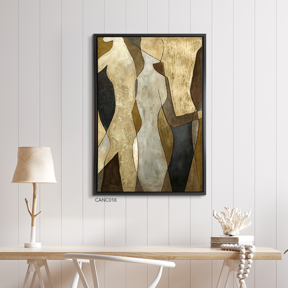 لوحة جدارية كانفس أجساد أشخاص