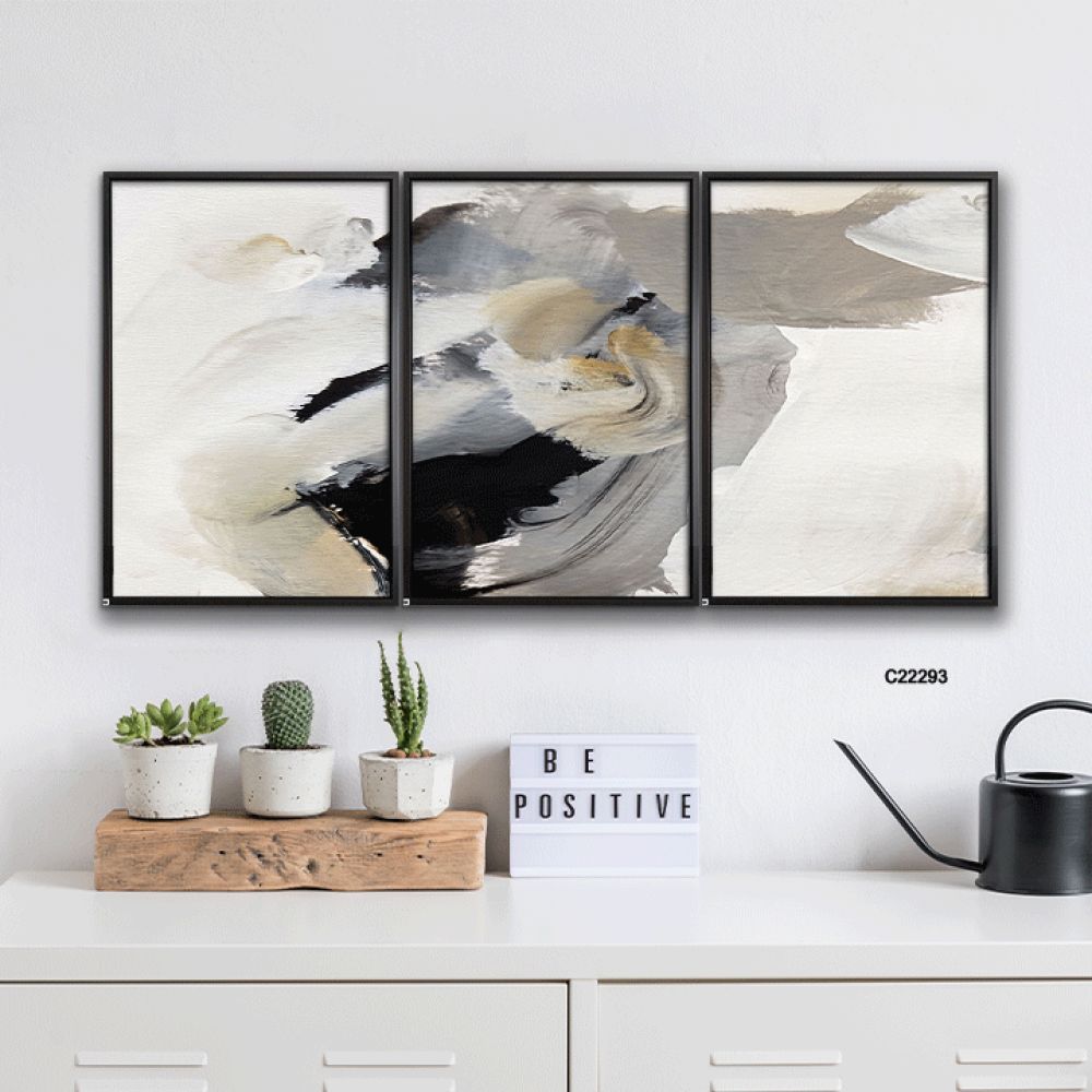 مجموعة لوحات جدارية فنية كانفس الوان