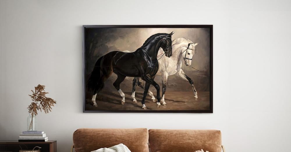 لوحات كانفس خيول من فيم هي الخيار الأمثل ليكتمل ديكورك