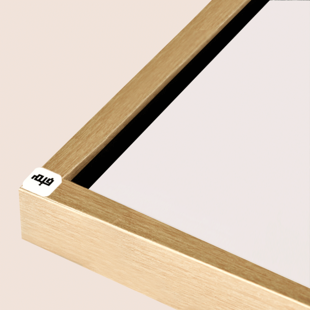 لوحة جدراية تصور الة قهوة كبيرة واشخاص بتدرجات الاسود والابيض