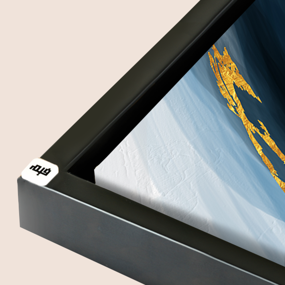 Blue Gradient Canvas Art Wall Painting