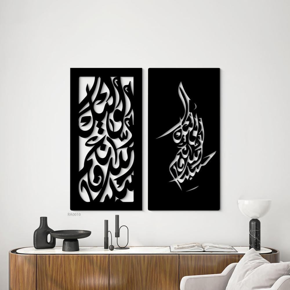 لوحات جدارية اكريليك خط عربي ايه (حسبنا الله ونعم والوكيل )