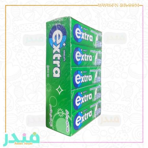 اكسترا نكهة النعناع الاخضر خالية من السكر