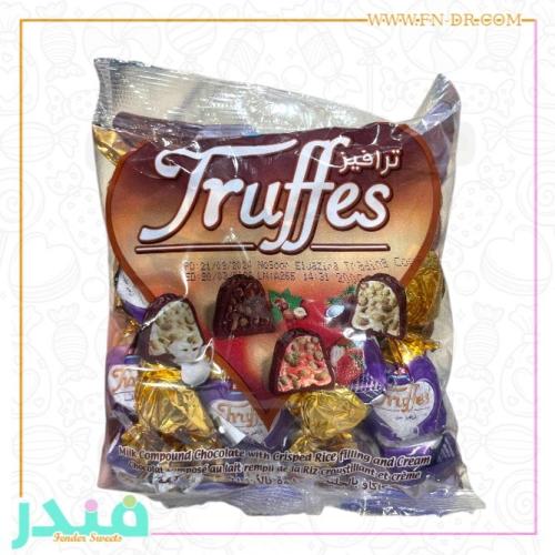 ترافيز كاكاو الحليب محشوة بالأرز المحمص والكريمة 200g