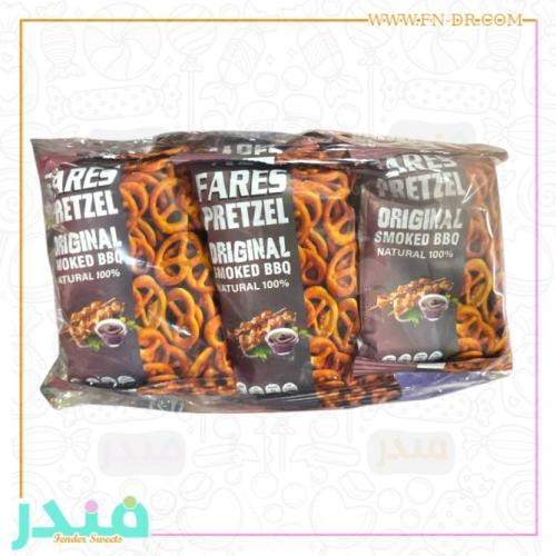 بسكويت برتزل مدخن  6 حبات