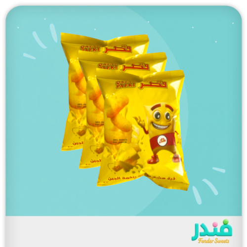 بفك قطر ذرة هشة بنكهة الجبن