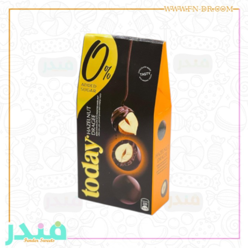 دارجية شوكلاته غامقة بالبندق المحمص بدون سكر مضاف