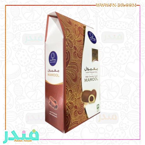 روعة النخيل معمول مغطى بالشوكلاته بالحليب