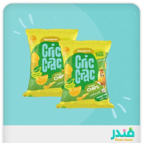 كريك كراك نكهة خاصة عبوتين