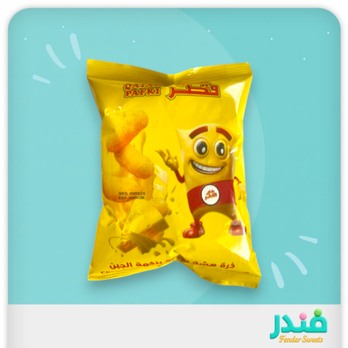 بفك قطر ذرة هشة بنكهة الجبن