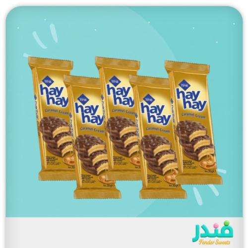تايم هاي هاي - بسكويت بكريمة الكراميل 30 جرام 6 حبات