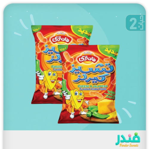 فانتزي تشيز كيرلز بالجبنة والفلفل 22g، مجموعة