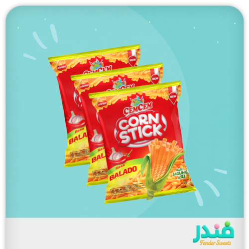 أصابع الذرة  بنكهة البالادو اللذيذة والحارة