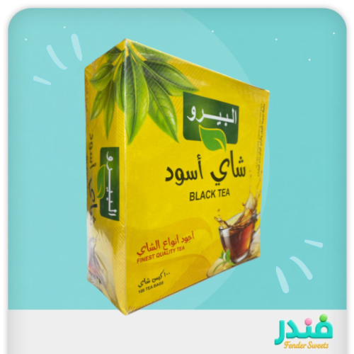 البيرو شاي اسود 100 كيس