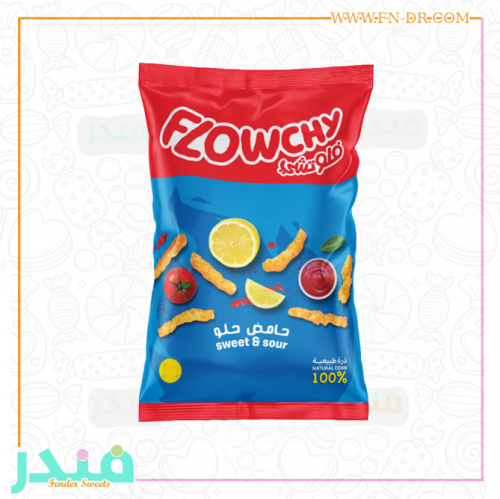 فلوتشي منتفخات الذرة حامض حلو