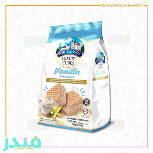 وايت كاسل قطع ويفر محشوة بكريمة الفانيلا