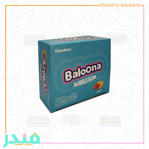 غندور بلوونة لبان بنكهة الفواكه