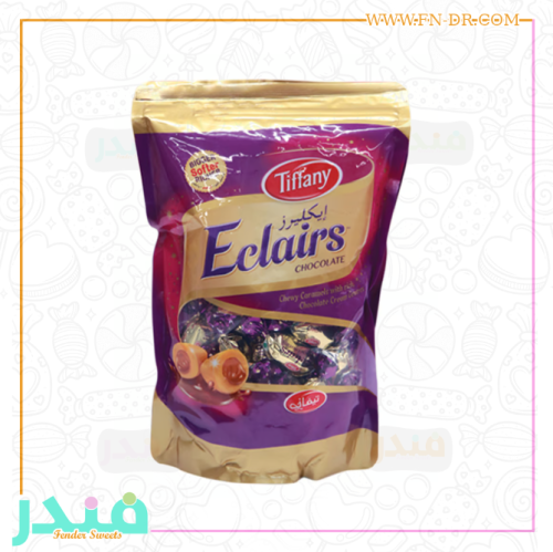 كراميل محشو بكريمة الشوكولاتة ايكليرز من تيفاني