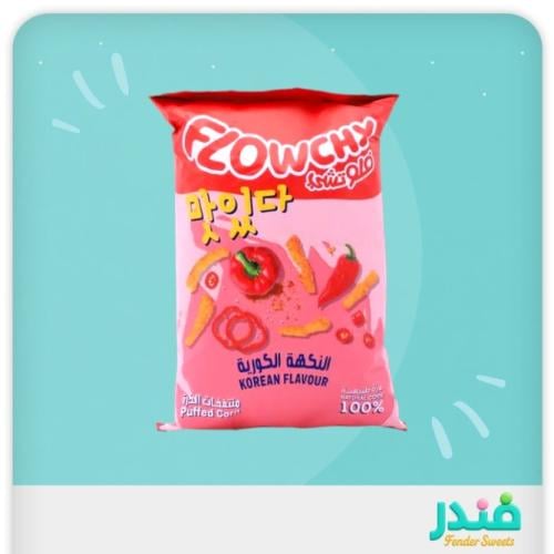 فلوتشي منتفخات الذرة النكهة الكورية