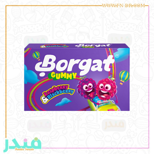 بورقات جيلي  توت العليق وبلاك بيري جامي