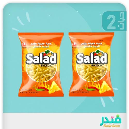 الوجبة الخفيفة للسلطة من نونجشيم بطعم الجبنة والفلفل