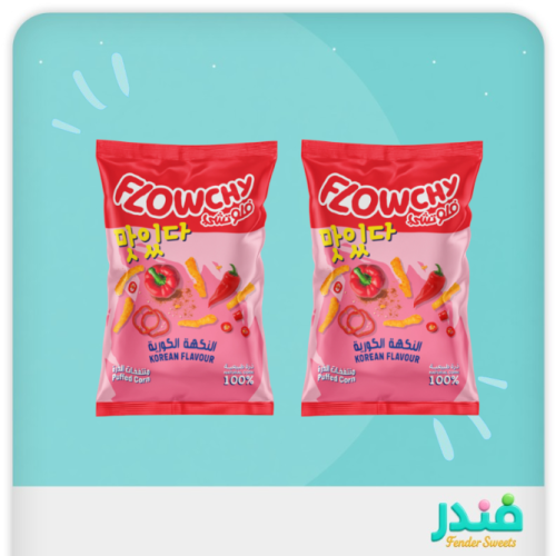 فلوتشي منتفخات الذرة النكهة الكورية