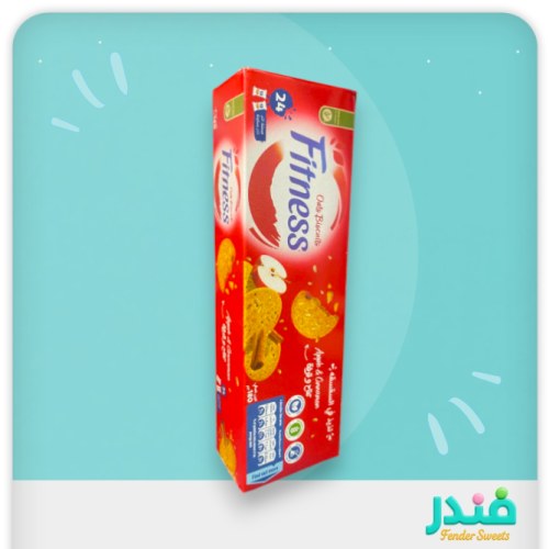 بسكويت تفاح وقرفة  فيتنس 180g