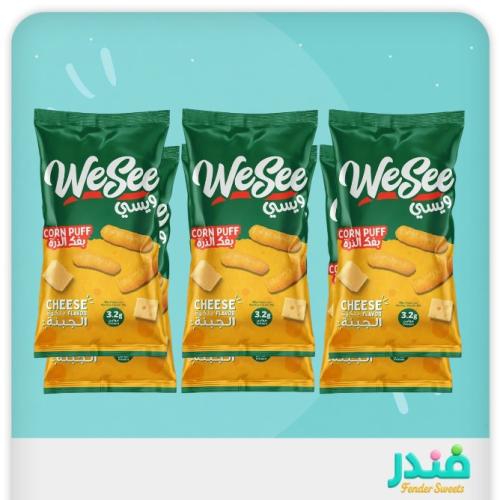 ويسي بفك الذرة بالجبنة 6 حبات