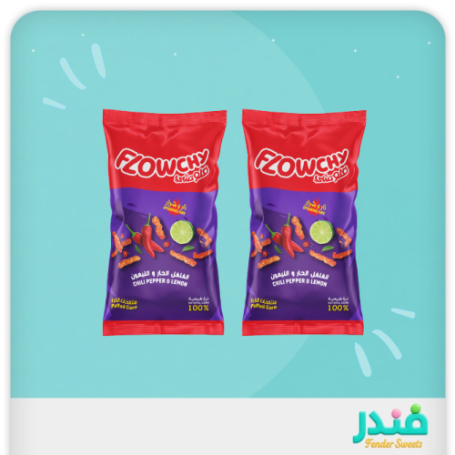 فلوتشي ذرة منتفخة بنكهة الشيدر والهالابينو