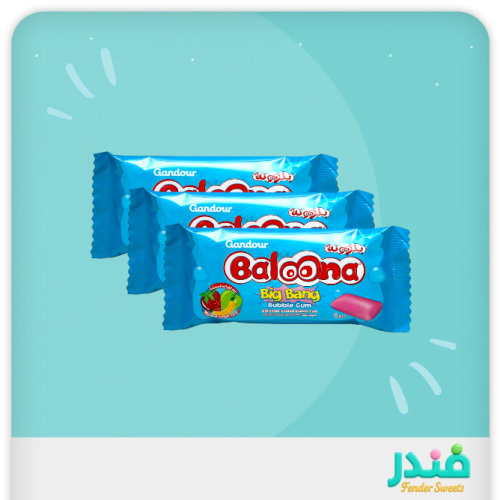 علكة بالونة بيج بانج من غندور، 6 قطعة