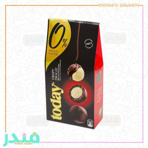 دارجية شوكلاته غامقة كرسبي بدون سكر مضاف