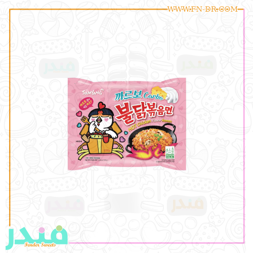 نودلز بنكهة الدجاج الحار