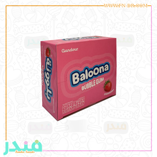 غندور بلوونة لبان بنكهة الفراولة