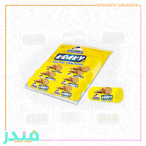 ديمه بسكويت كراكي بالملح