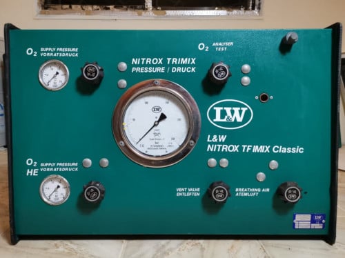 لوحة خلط غازات LW Nitrox Classic Panel